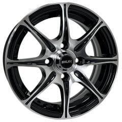 13 İnç 4x100 Fiat Renault Hyundai Uyumlu Black Machined Jant Takımı