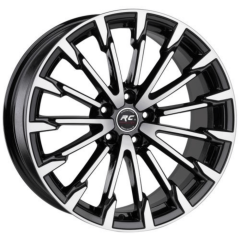 17 İnç 5x112 Mercedes Audi Uyumlu Black Face Jant Takımı