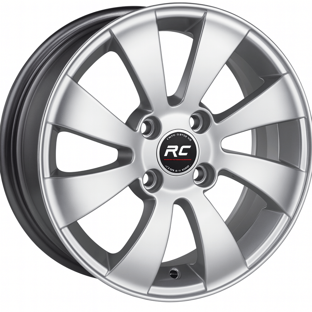 14 İnç 4x100 Renault Symbol Clio Fiat Hyundai Uyumlu Silver Jant Takımı // R1 Wheels