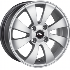 14 İnç 4x100 Renault Symbol Clio Fiat Hyundai Uyumlu Silver Jant Takımı // R1 Wheels