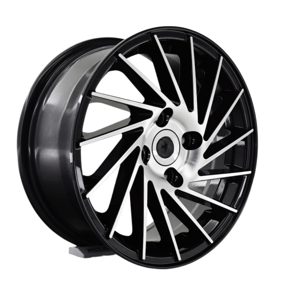 14 inç 4x100 Renault Clio Symbol Fiat Tofaş Hyundai Uyumlu Black Diamond Jant Takımı | R1 Wheels