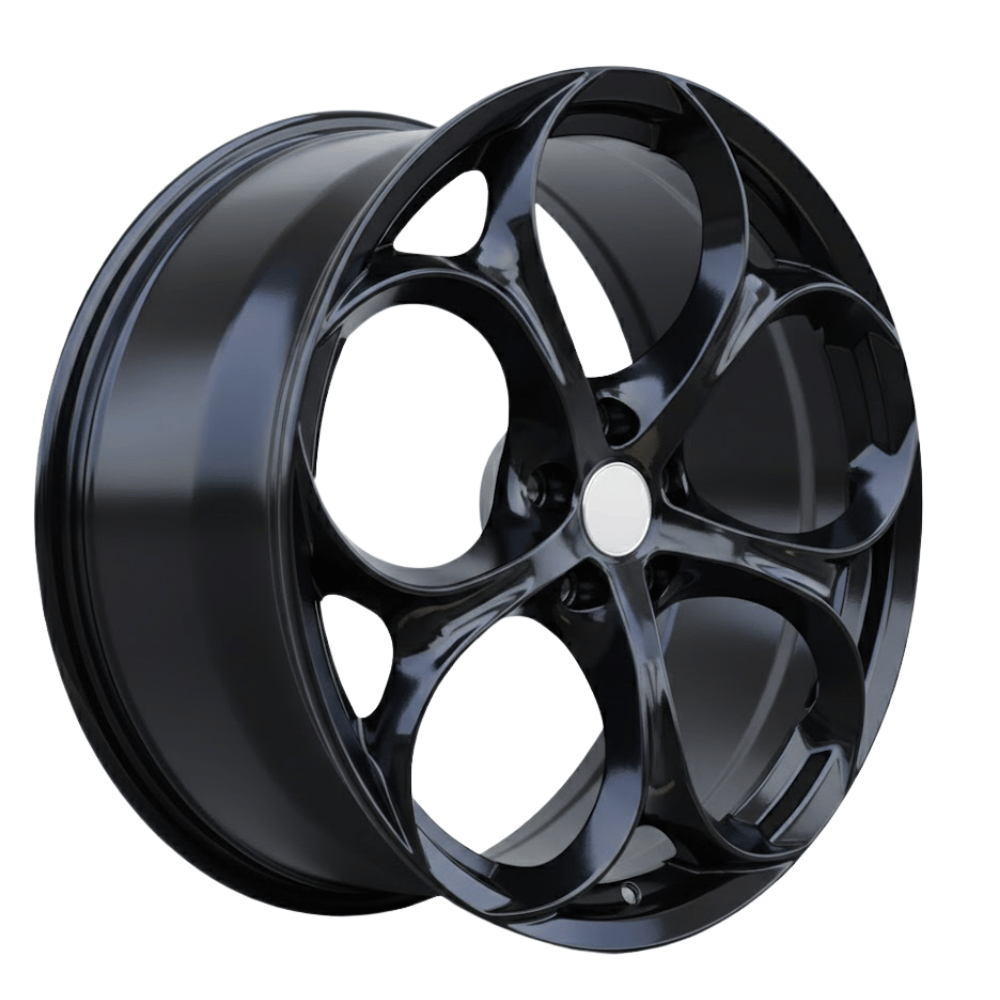 19 İnç 5x110 Alfa Romeo Opel Jeep Uyumlu Gloss Black Jant Takımı