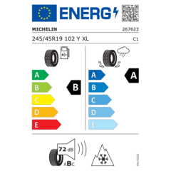 Michelin 245/45R19 102Y XL CrossClimate 3 Sport MI 4 Mevsim Kar Logolu Lastik (2025)