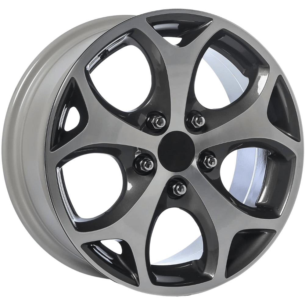 15 İnç 5x108 Ford Focus Mondeo Connect Volvo Uyumlu Black Diamond Jant Takımı
