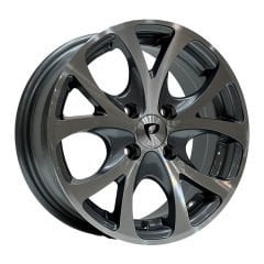 13 İnç 4x100 Renault Broadway Spring R19 Fiat Tofaş Tipo Uno  Uyumlu Gun Machined Jant Takımı