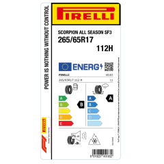 Pirelli 265/65R17 112H Scorpion SF3 4 Mevsim Lastik (2025)