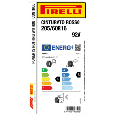 Pirelli 205/60R16 92V Cinturato Rosso Yaz Lastiği (2025)