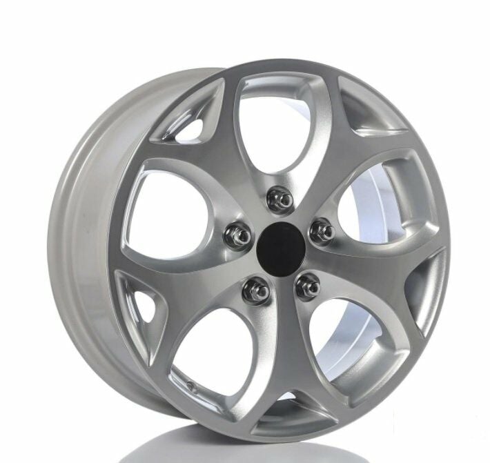15 İnç 4x108 Ford Fiesta Tourneo Fusion B-Max Uyumlu Kar Tanesi Silver Jant Takımı