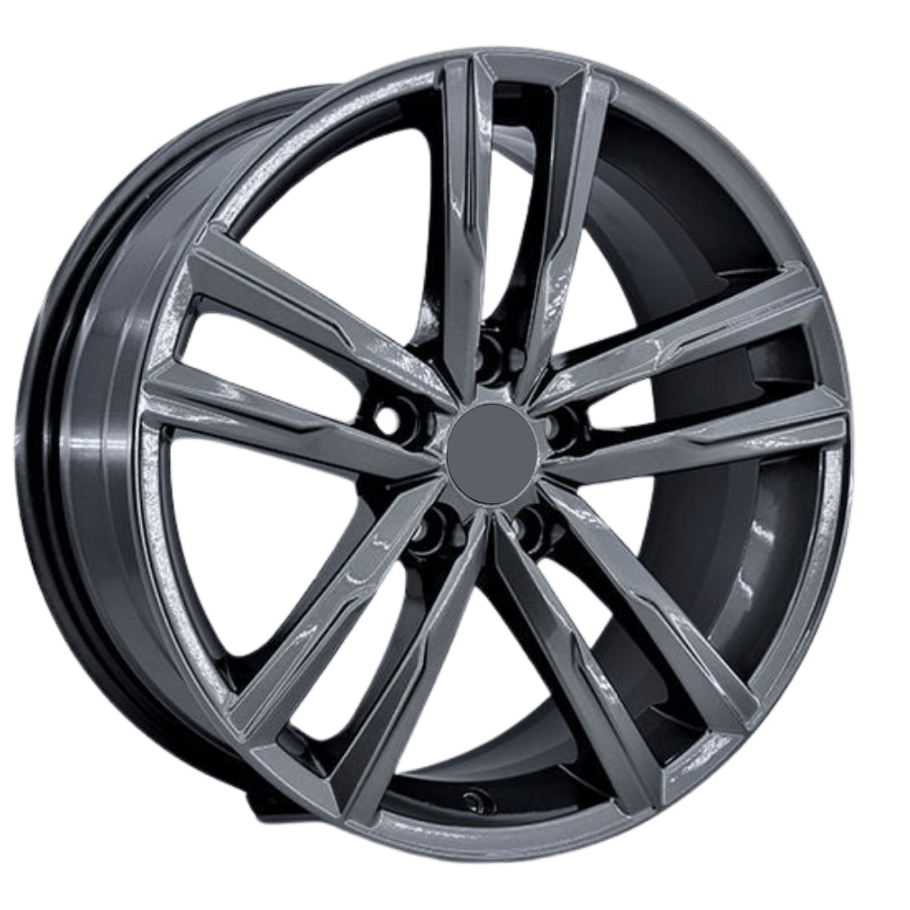 19 İnç 5X112 Volkswagen Skoda Mercedes Uyumlu Gun Metal Jant Takımı