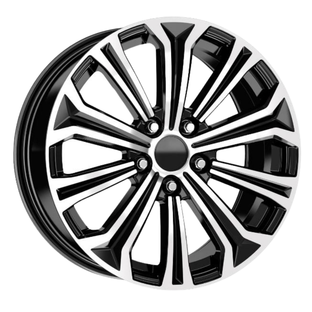 17 İnç 5x114.3 Toyota Corolla Uyumlu Black Diamond Jant Takımı