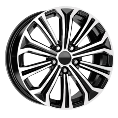 17 İnç 5x114.3 Toyota Corolla Uyumlu Black Diamond Jant Takımı