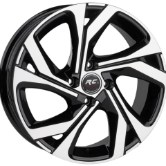 16 İnç 4x100 Renault Clio Dacia Hyundai İ10 Uyumlu Black Face Jant Takımı