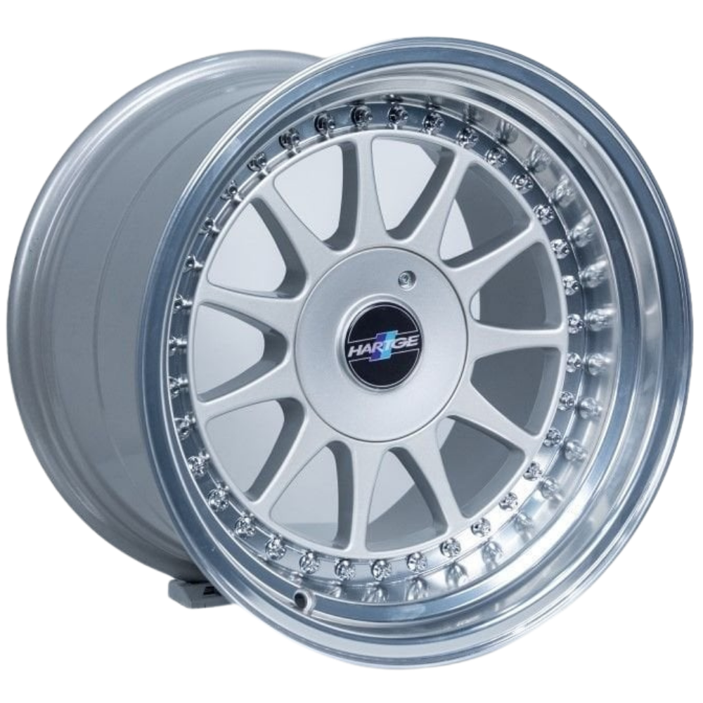 16 İnç 4X100–4X108 Ön 16*9 Arka 16*10 Tofaş Bmw E36 Clio II Ford Fiesta Peugeout 206 Uyumlu Hartge Silver Lip Polish Jant Takımı