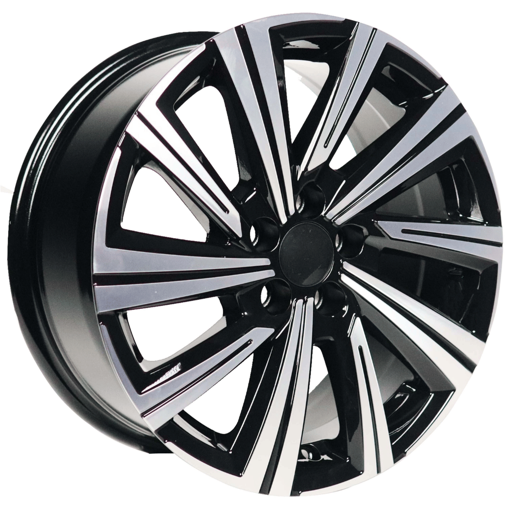 16 İnç 5x98 Fiat Egea Fiorino Doblo Alfa Romeo Uyumlu Black Diaomond Gloss Jant Takımı