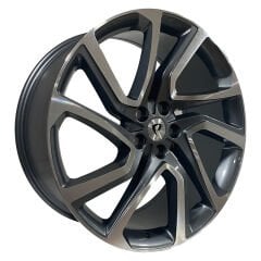 21 İnç 5x108 Range Rover Velar Volvo XC90 XC60 Ford Edge Jaguar F-Pace Uyumlu Gun Metal Jant Takımı 