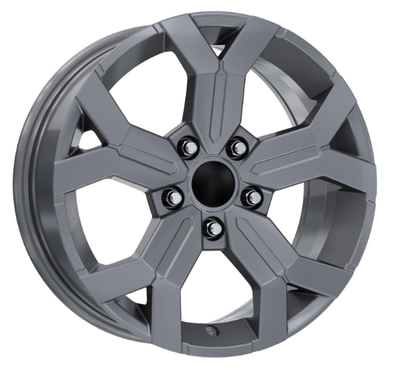 16 İnç 5x114.3 Dacia Duster Renault Nissan Uyumlu Gun Metal Grey Jant Takımı