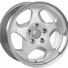 17 İnç 5x120 Ön 8 Arka 9 BMW E34 E36 Uyumlu Throwing Star Silver Jant Takımı