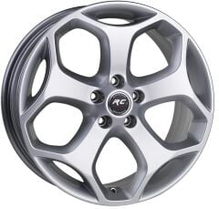 16 inç 4x108 Ford Fiesta Focus Peugeot 301 Citroen C-Elysee Uyumlu Gümüş Jant Takımı