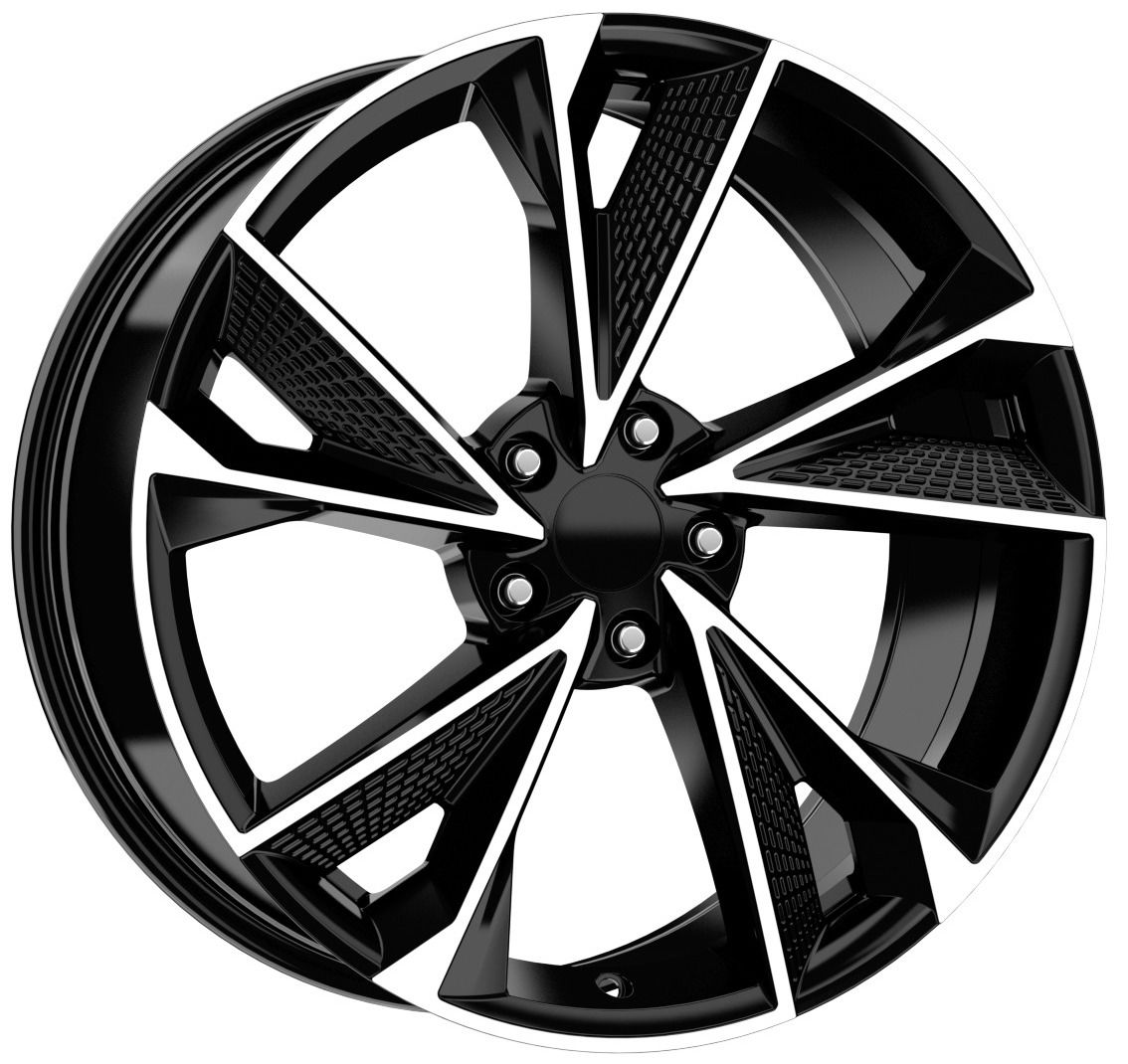 19 İnç 5x112 Audi Volkswagen Mercedes Uyumlu Black Diamond Jant Takımı