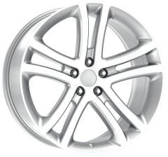 18 İnç 5x98 Fiat Egea Doblo Alfa Romeo Uyumlu Savannah Jant Silver Diamond