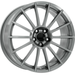 17 İnç 4x100 Honda Renault Fiat Hyundai Uyumlu Titanium Gri Jant Takımı