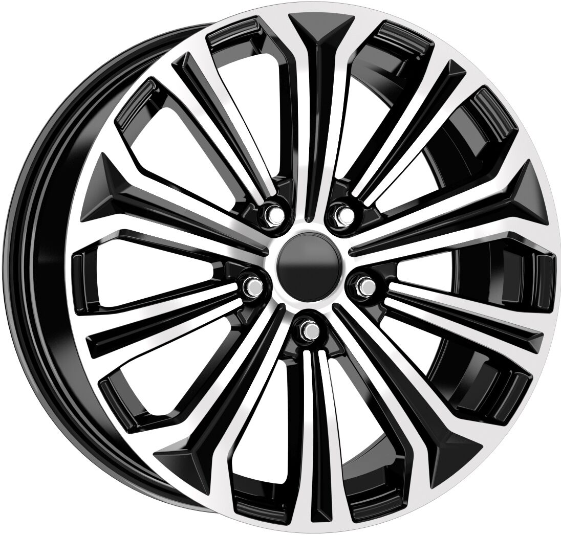 16 İnç 5x108 Peugeot Citroen Ford Volvo Uyumlu Black Diamond Jant Takımı