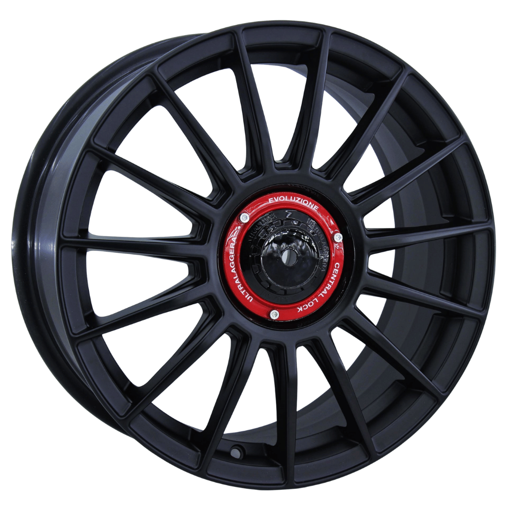 17 İnç 4x108 Ford Peugeot Uyumlu Supersport Mat Black Jant Takımı