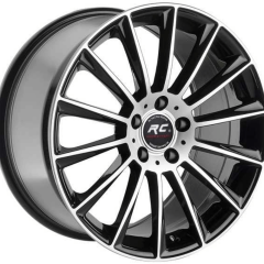 18 İnç 5x112 Ön 8 Arka 9 Mercedes CLA GLA Volkswagen Audi Uyumlu Black Polish Jant Takımı