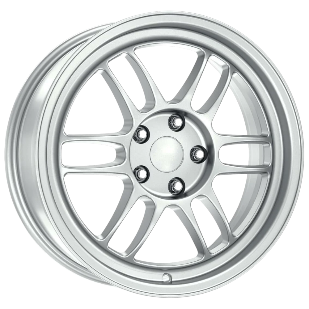 17 İnç 5x100 Polo Skoda Fiat Subaru Uyumlu Enkei Silver Jant Takımı