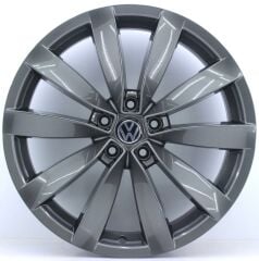19 İnç 5X112 Lugano Orjinal Kalıp Seat Volkswagen Arteon İcon Gun Metal Jant Takımı