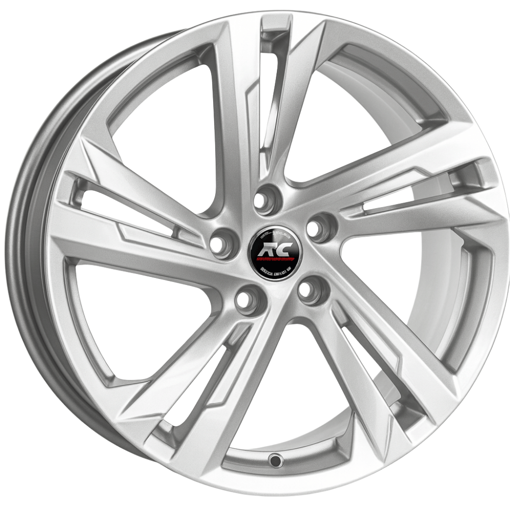 17 İnç 5X112 Golf Jetta Seat Scirocco  Passat T-Rock Silver Jant Takım