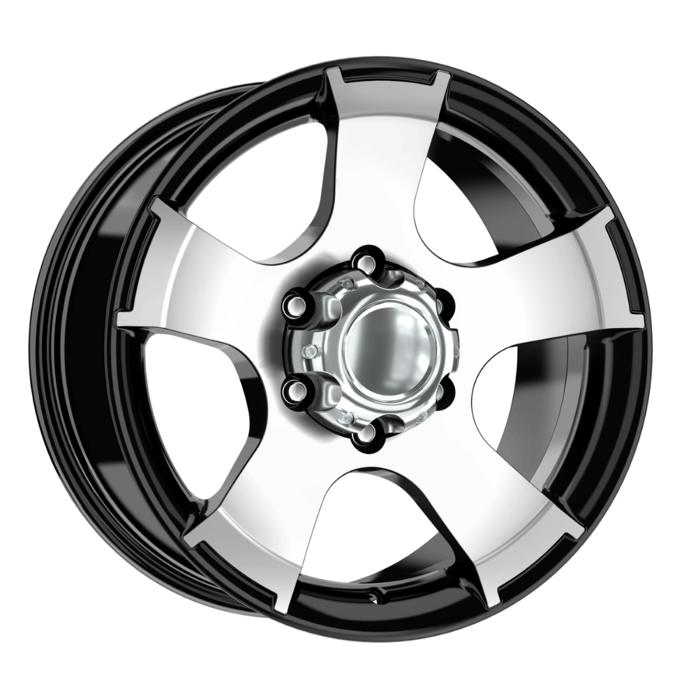 16 İnç 5x114.3 Dacia Renault Nissan Uyumlu Black Diamond Jant Takımı