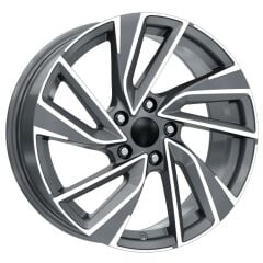 19'' İnç Passat Seat FR Titanyum Grey Diamond Jant Takım