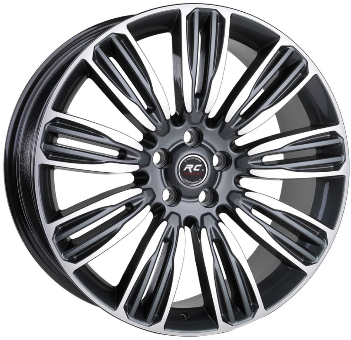 22 İnç 5x120 Range Rover Velar Sports Discovery Uyumlu Gun Machined Jant Takım