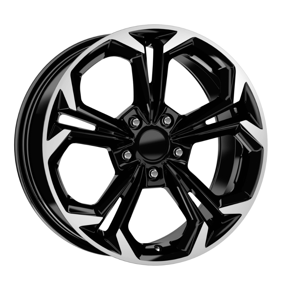 17 İnç 5x114.3 Renault Hyundai Toyota Honda Uyumlu Black Diamond Jant Takımı