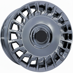 20 İnç 5x112 Ön 8.5 Arka 9.5 Mercedes Audi Maybach Uyumlu Vacoom Chrome Jant Takımı