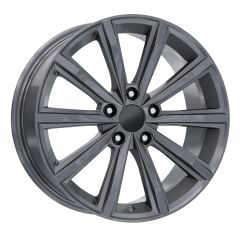 17 İnç 5x112 Volkswagen Mercedes Seat Skoda Uyumlu London Gun Metal Jant Takımı
