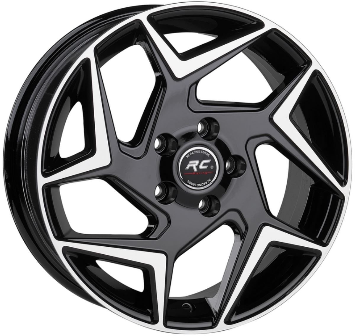 16 İnç 5x108 Ford Kuga Mondeo Volvo Uyumlu Black Polish Jant Takımı