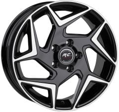 16 İnç 5x108 Ford Kuga Mondeo Volvo Uyumlu Black Polish Jant Takımı