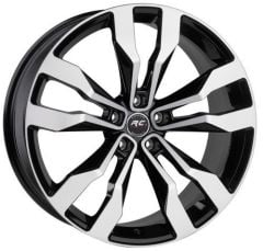 20 İnç 5X112 Volkswagen Tiguan T-Rock Touareg Uyumlu Black Polish Jant Takım