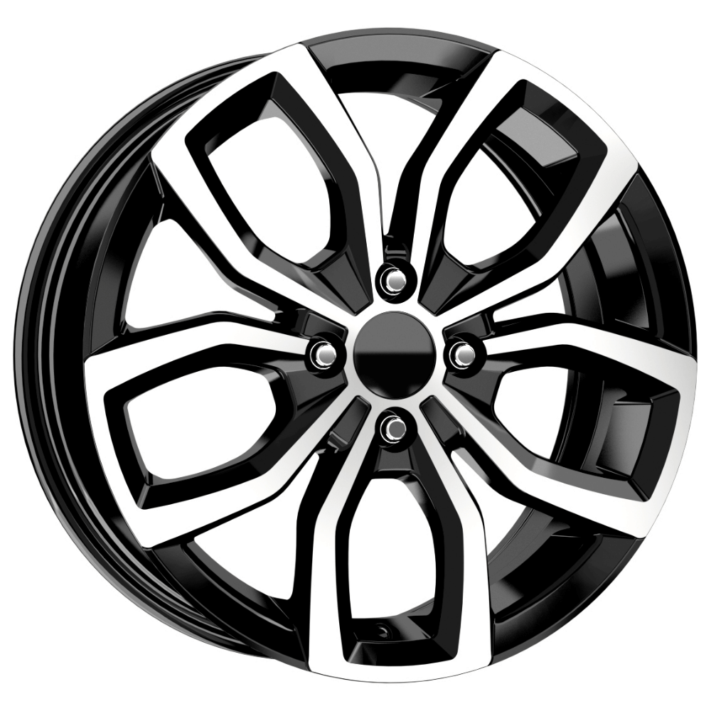 16 İnç 5x114.3  Renault Dacia Duster Nissan Uyumlu Black Diamond Jant Takım