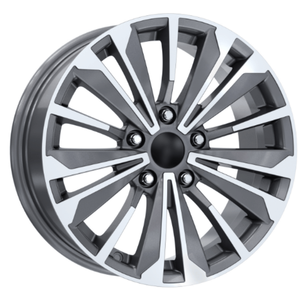 16 İnç 5x114.3 Toyota Corolla Auris Uyumlu Gun Metal Diamond Jant Takım