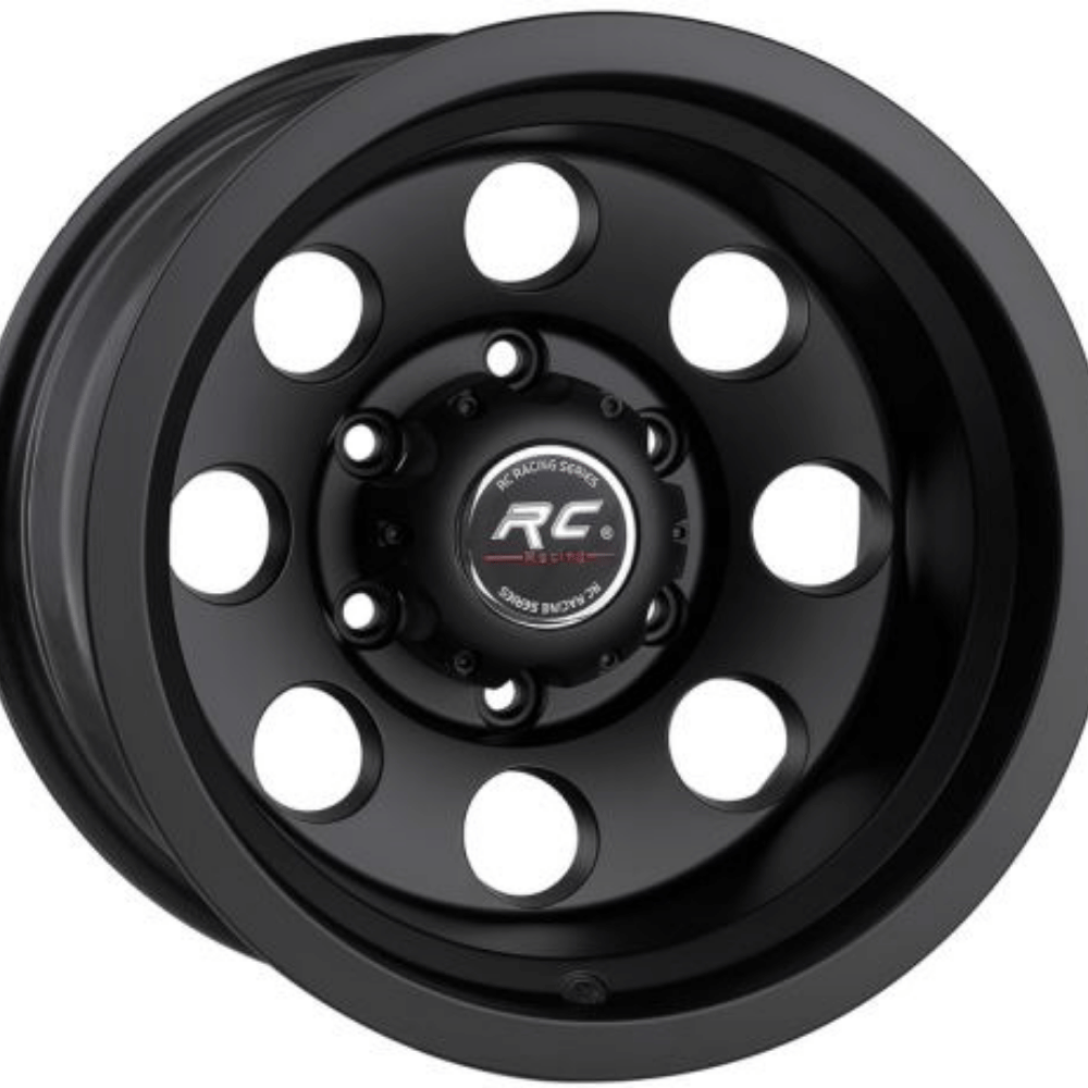 15 İnç 5X139.7 Toyota Mitsubishi Nissan Uyumlu Mat Black Jant Takımı