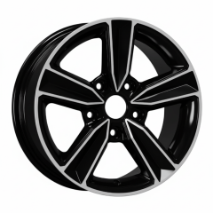 15 İnç 5x112 Volkswagen Audi Uyumlu Deep Black Diamond Gloss Jant Takımı