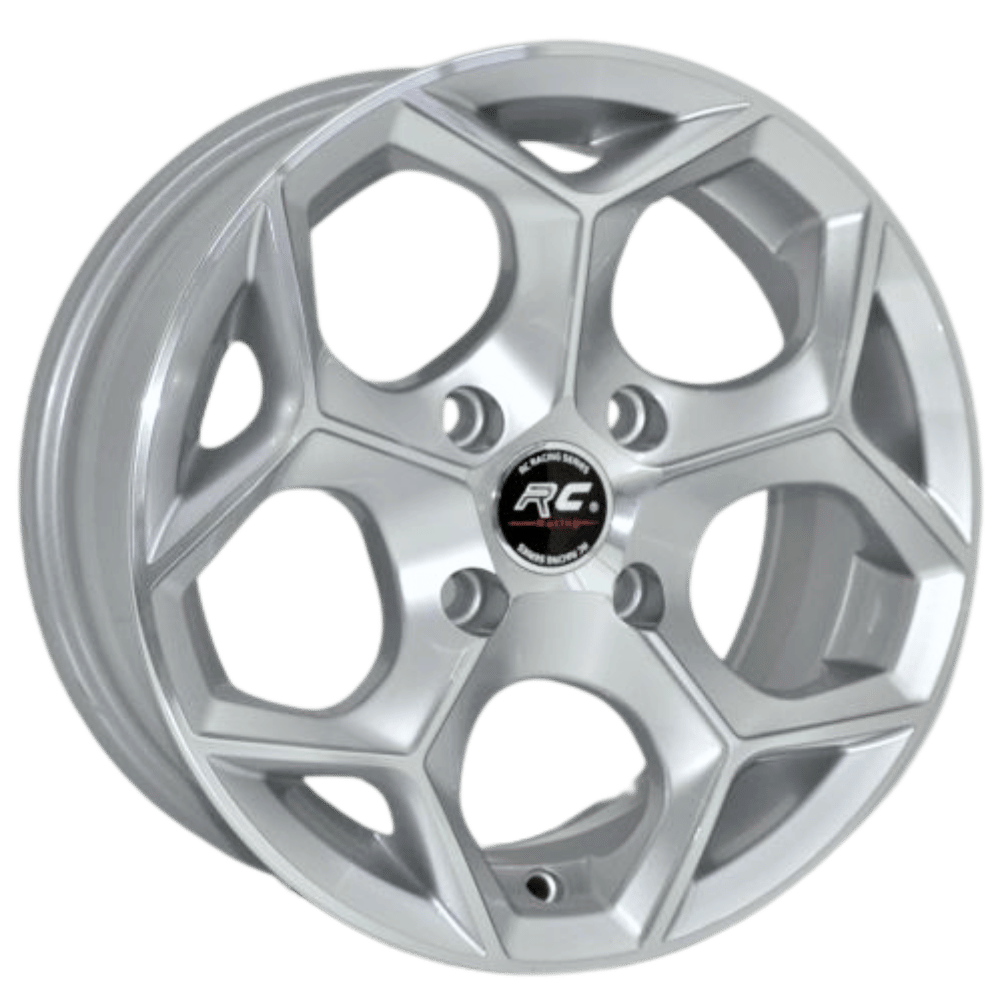 14 İnç 4x100 Renault Dacia Tofaş Fiat Uyumlu Silver Jant Takımı // R1 Wheels