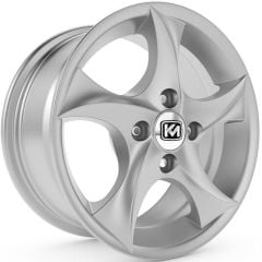 14 İnç 4x100 Renault Dacia R11 Flash Fiat Tofaş Uyumlu Silver Jant Takımı