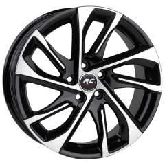 16 İnç 5X98 Fiat Egea Uyumlu Black Finish Jant Takımı