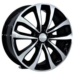 16 İnç 5X98 Fiat Alfa Romeo Lancia Uyumlu Black Face Jant Takımı