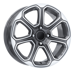 15 İnç 5x108 Ford Focus Connect Volvo Renault Kangoo 2 Uyumlu Gun Metal Diamond Jant Takımı