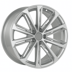 16 İnç 5x112 Volkswagen Skoda Seat Uyumlu Verona Silver Gloss Jant Takımı